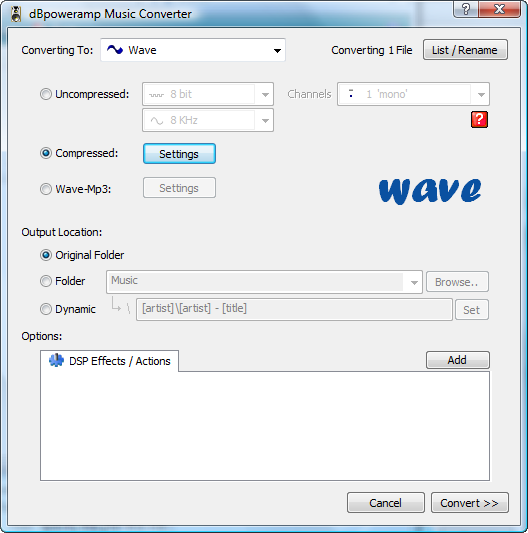 dbpoweramp music converter