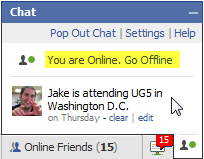 turn off facebook chat