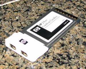 PCMCIA FireWire Card