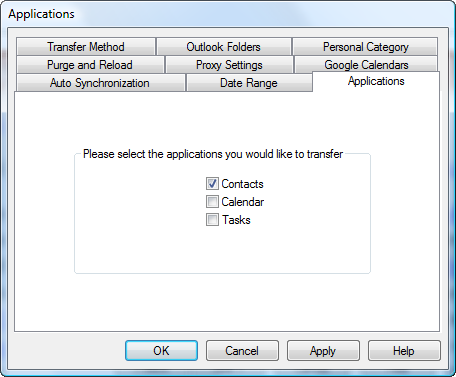 Sync Outlook Contacts with Gmail