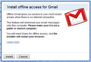 Gmail offline