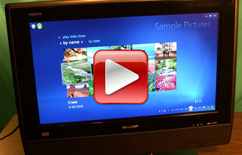 Watch the Video on Connecting Your PC to Your HDTV