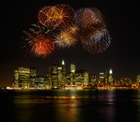 fireworks photograph by dell640 via iStockPhoto.com