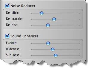 remove pops and clicks from vinyl LPs on a Mac