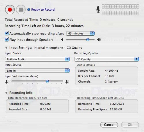 Setting up Mac for Vinyl LP Recording