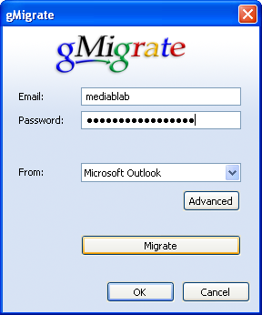 Move from Outlook to Gmail