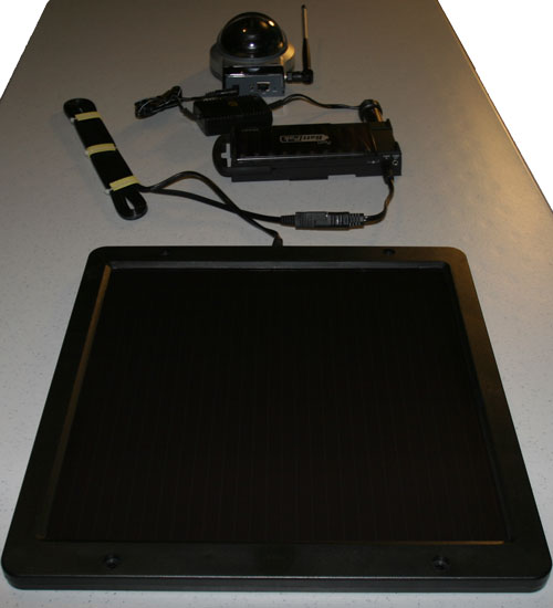 Wireless Solar Powered Security Camera