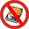 avoid hard drive crash and burn