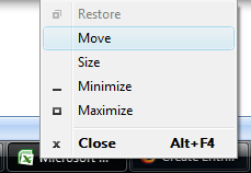 Move Off-Screen Window