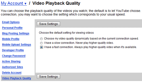 Better YouTube Video Quality